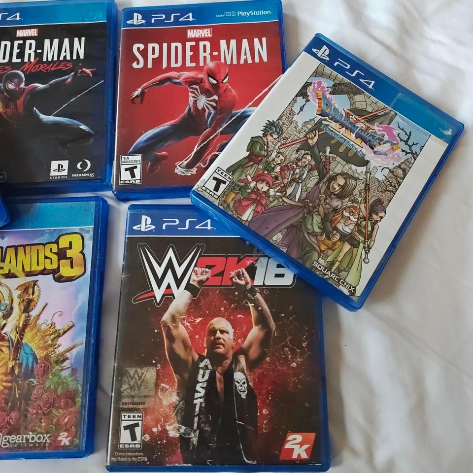 Ps4 Games Bundle Spider Man Doom F130 3