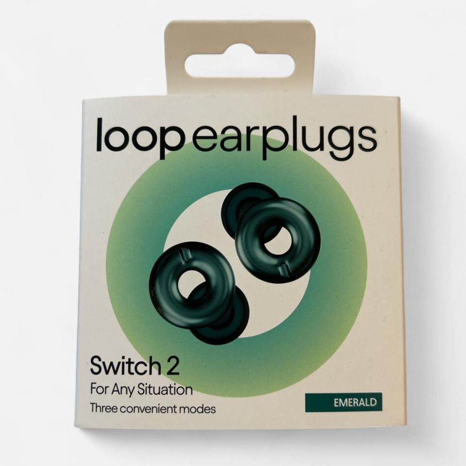 Loop Earplugs Switch 2 Emerald 851b