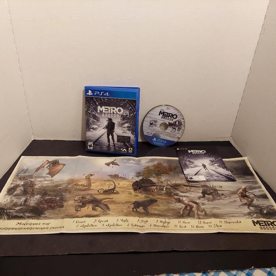 Metro Exodus Ps4 Game Metro Eeb9