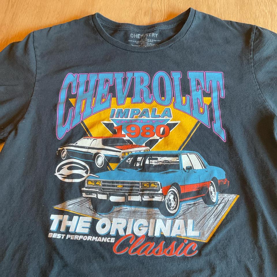 Black Chevy Chevrolet Impala 1980s 2
