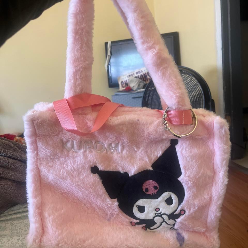 Kuromi Pink Plushie Tote Bag 9604 2