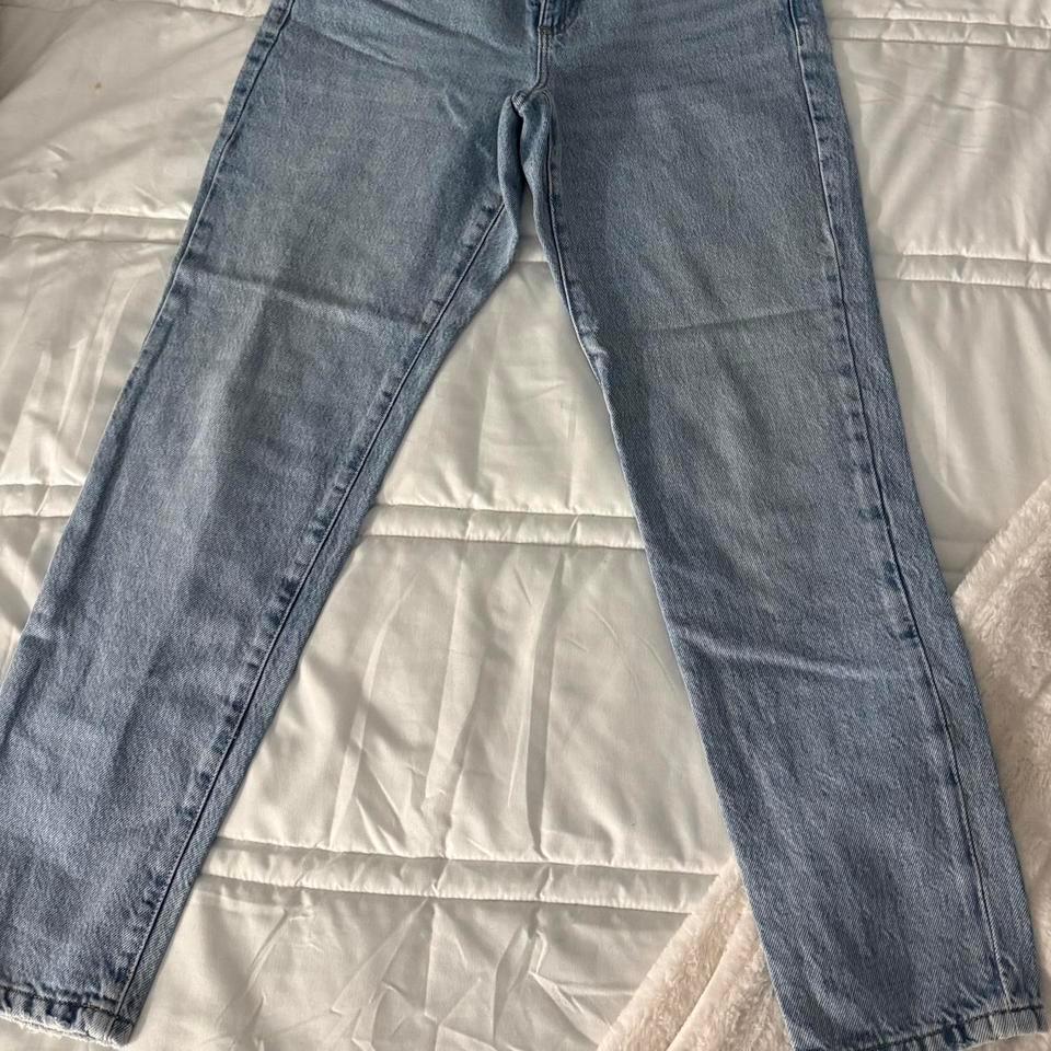 Garage High Waisted Blue Mom Jeans