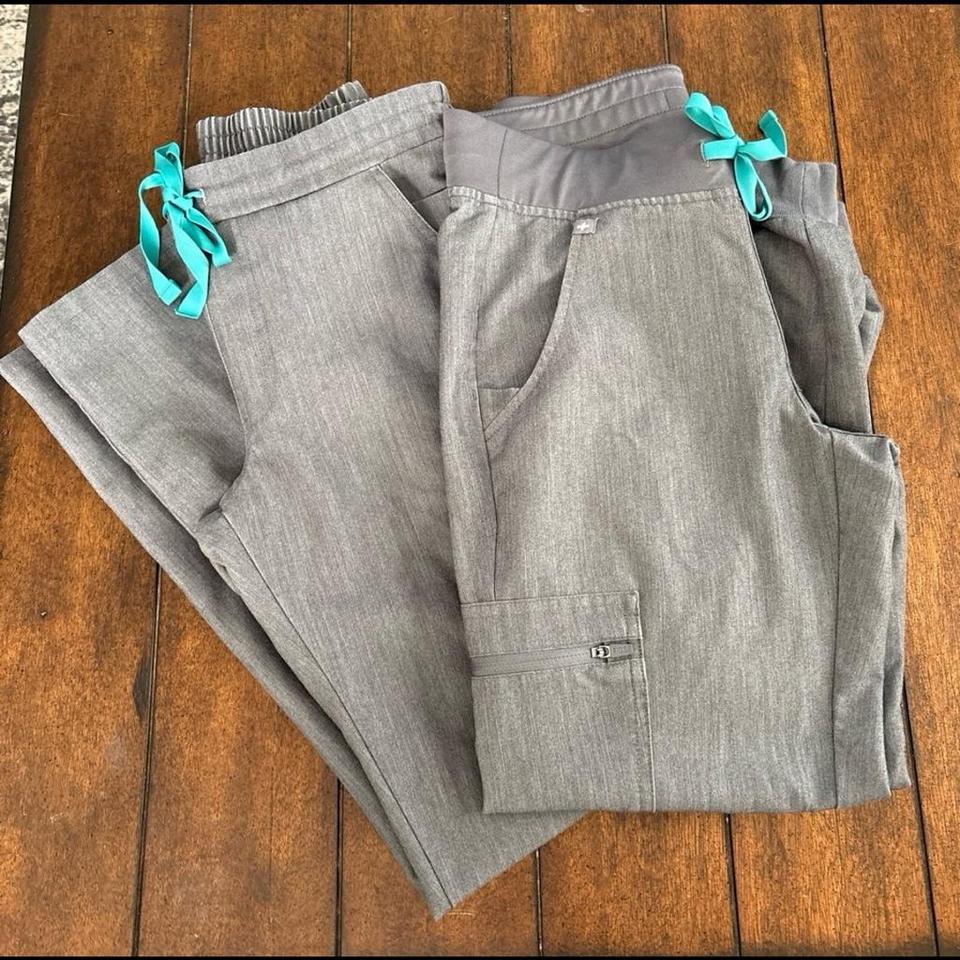 Figs Grey Scrub Pants With 10c1 7