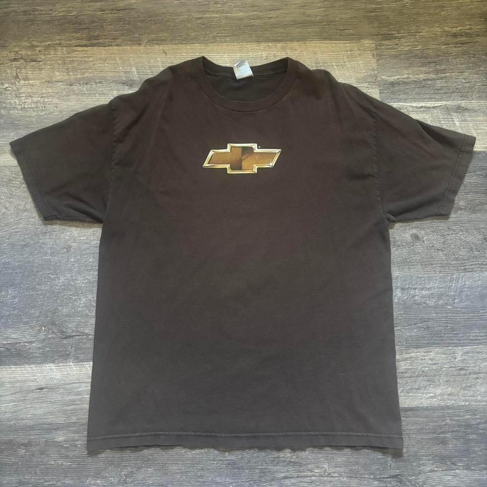 Mens Vintage Brown Chevy T D674