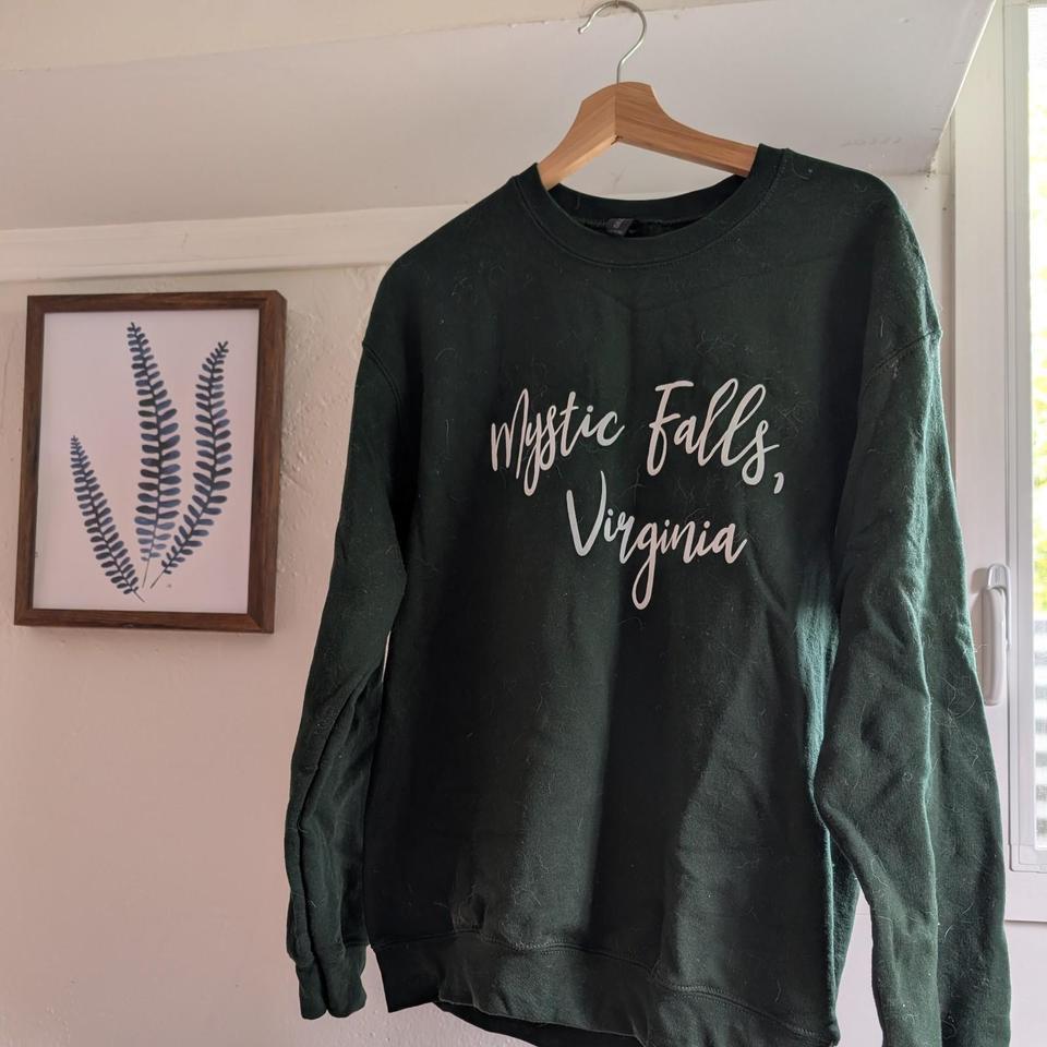 The Vampire Diaries Green Crewneck 985a