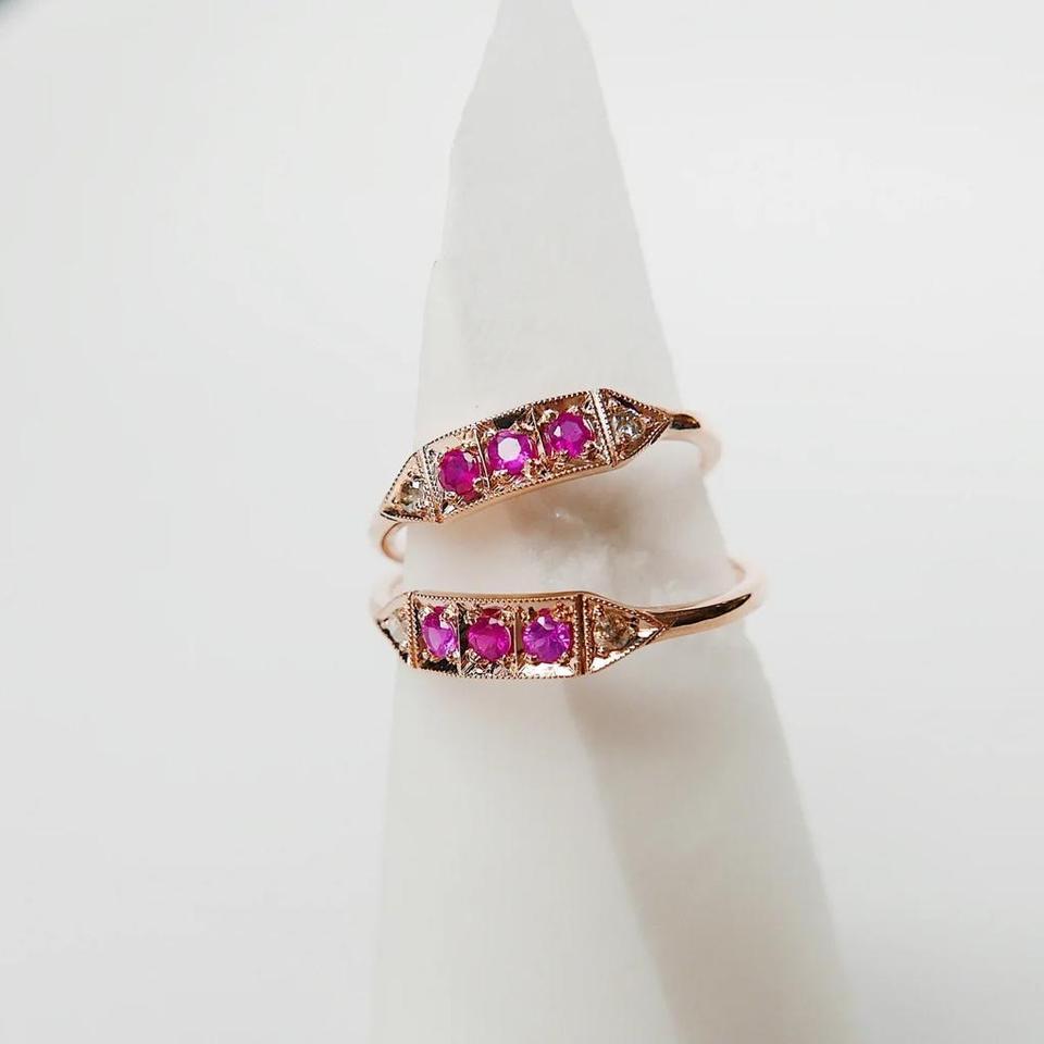 Ms Goodbar Ruby Ring By Bc89