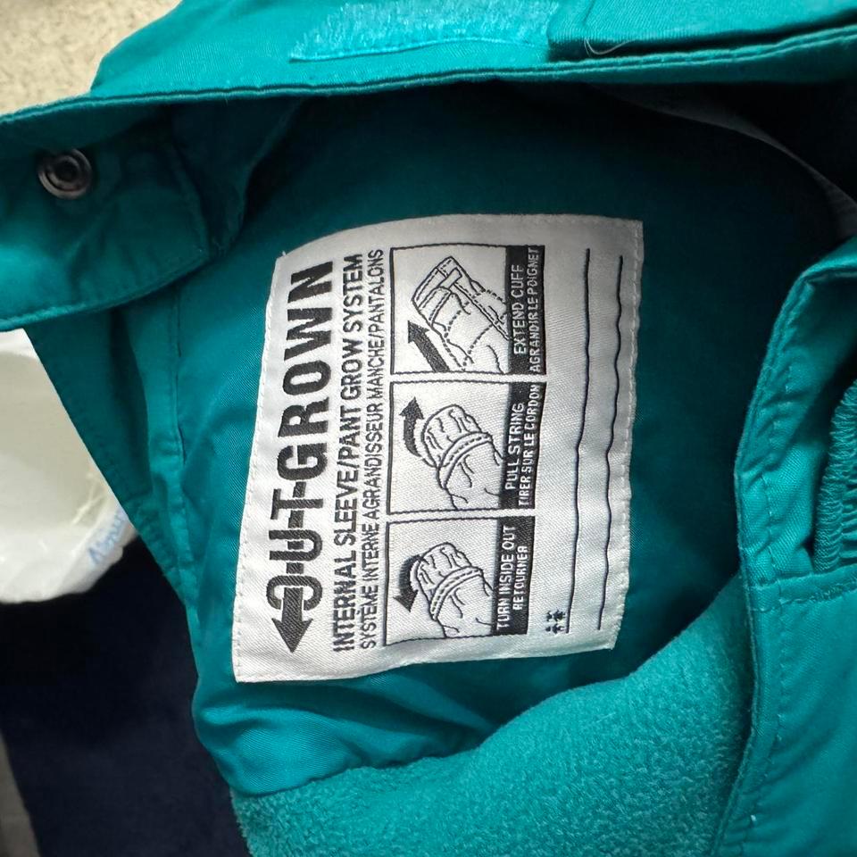 Columbia Teal Ski Pants Size 227c 4