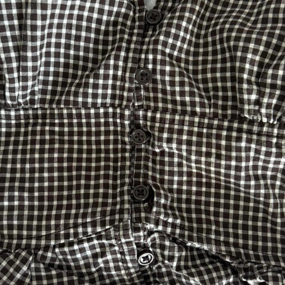 Hollister Black White Gingham Bbcf 7