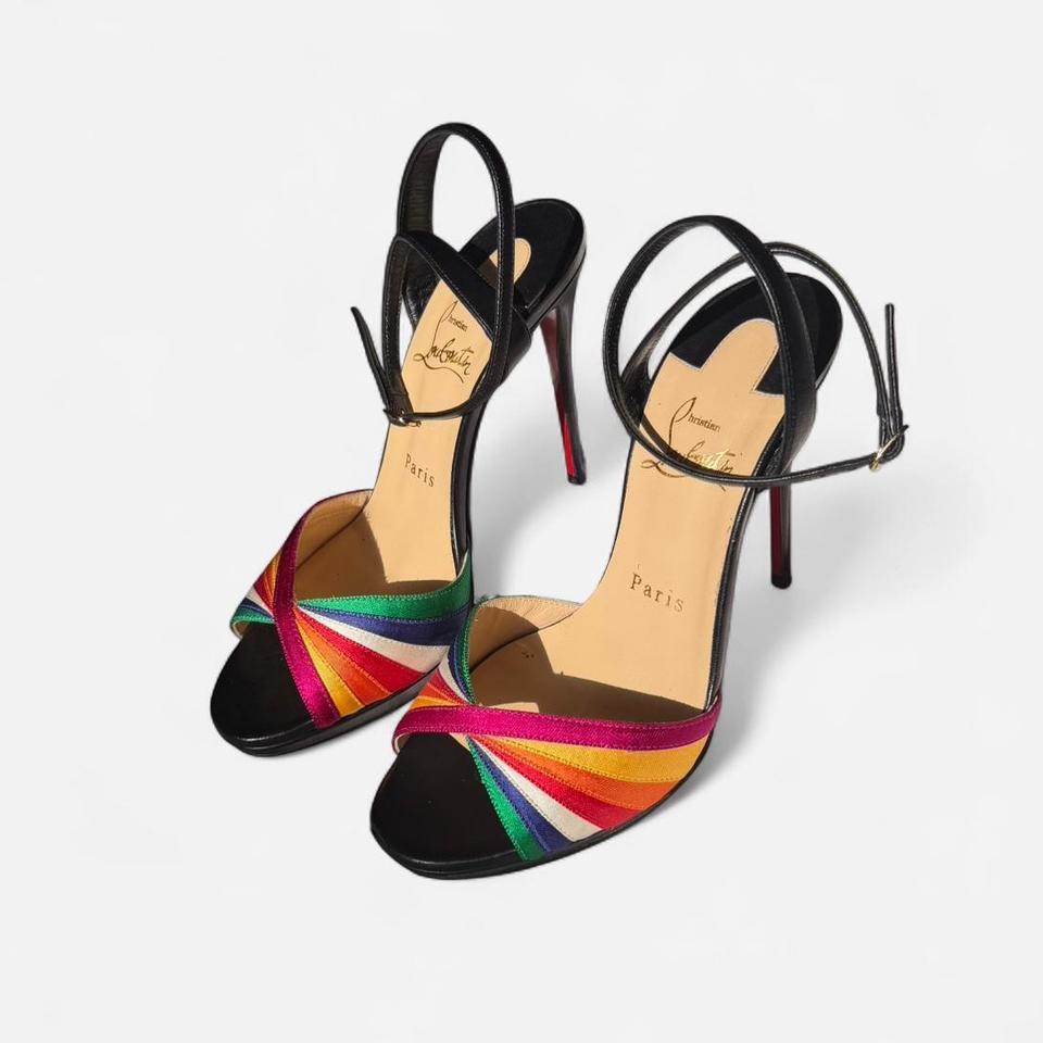 Christian Louboutin Rainbow Heel Sandals 4693