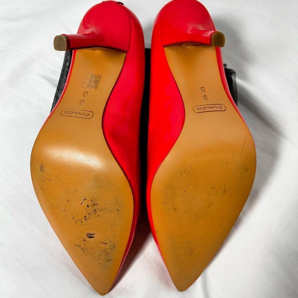 Coach High Gloss Patent Leather Pumps 449c 4