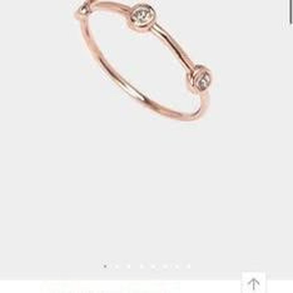14k Rose Gold With 3 2