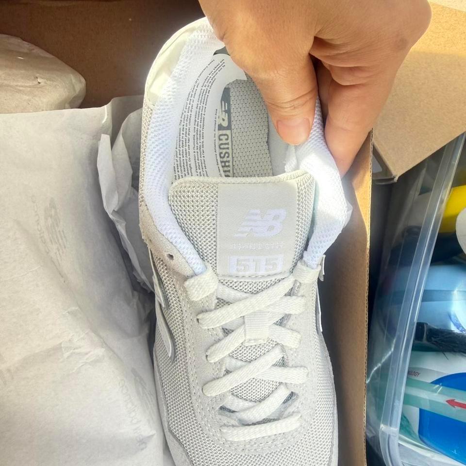 New Balance 515 White Trainers 7ae0