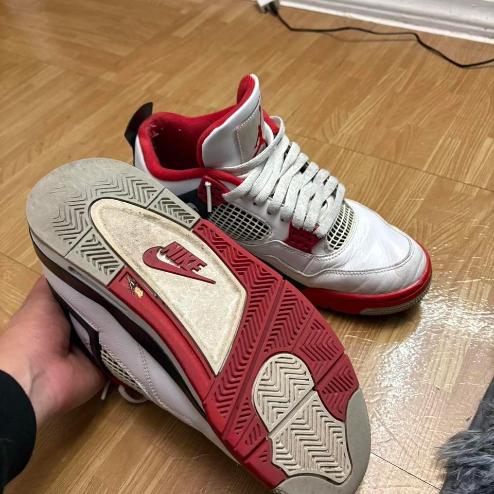 Fire Red 4s Authentic 5