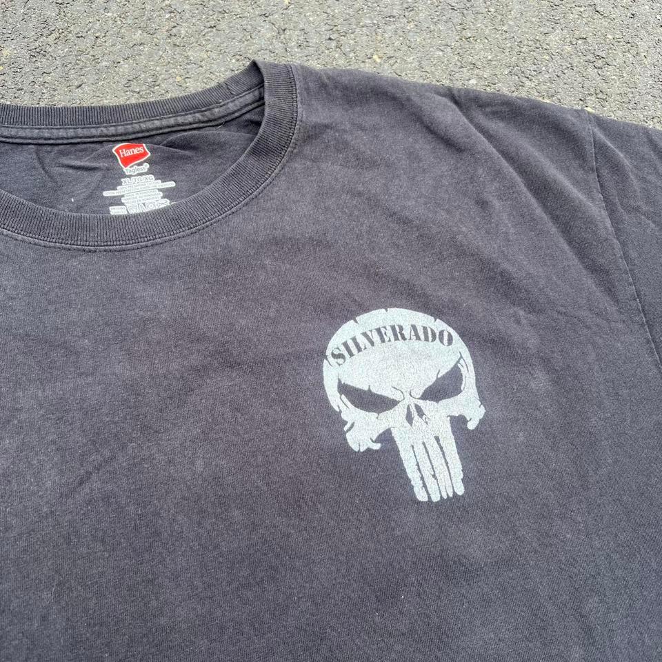 Punisher X Silverado Tee Measurements 3