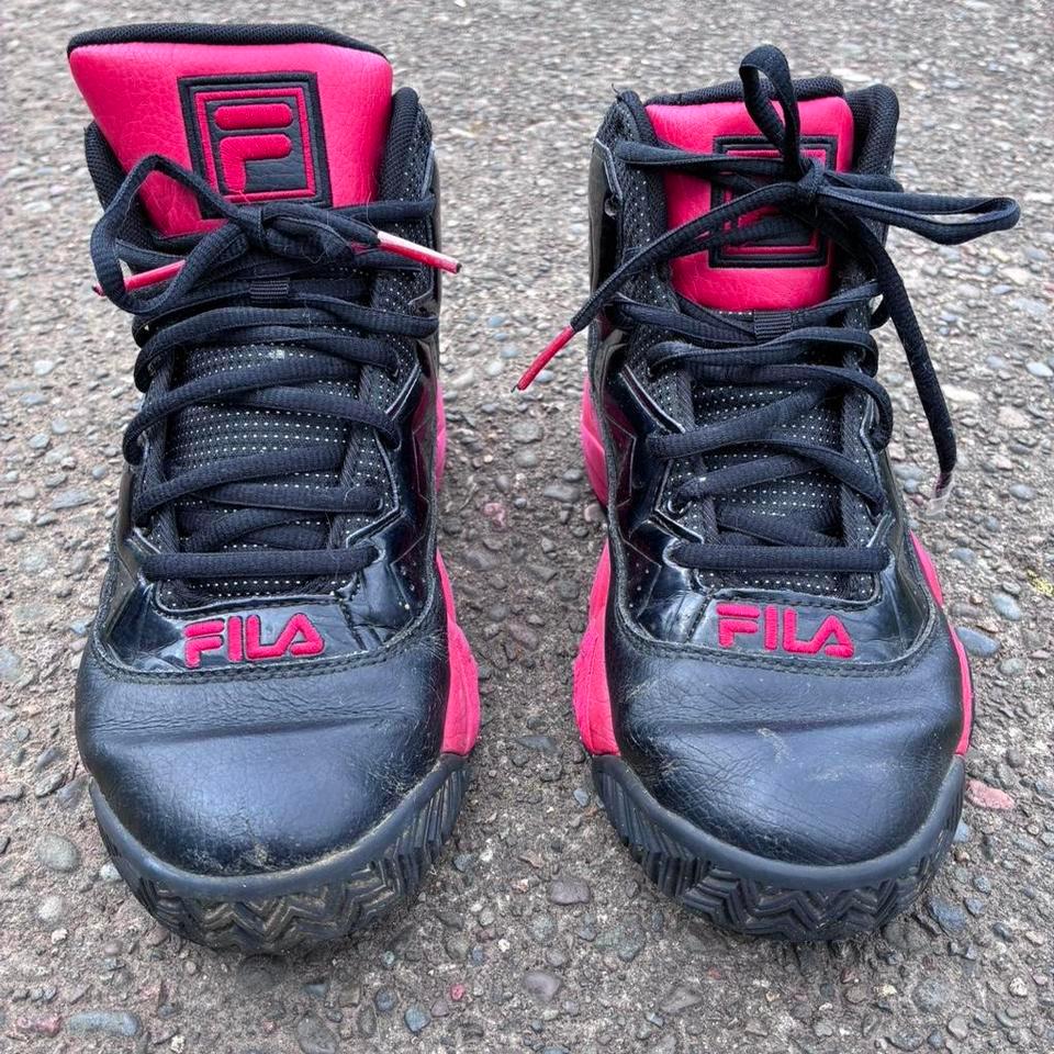 Fila Black And Red Basketball 892e 2