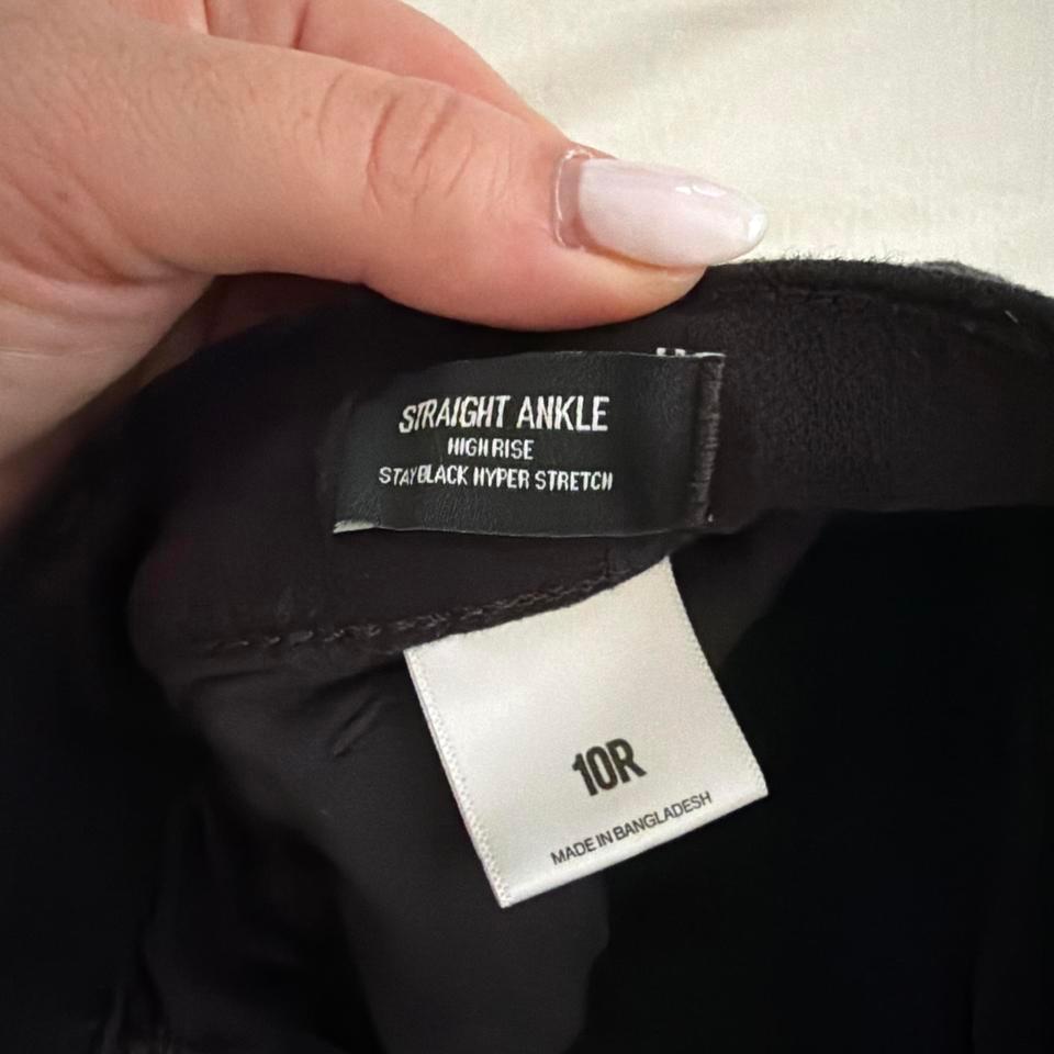 Express Black Straight Leg Jeans 9fd7 3