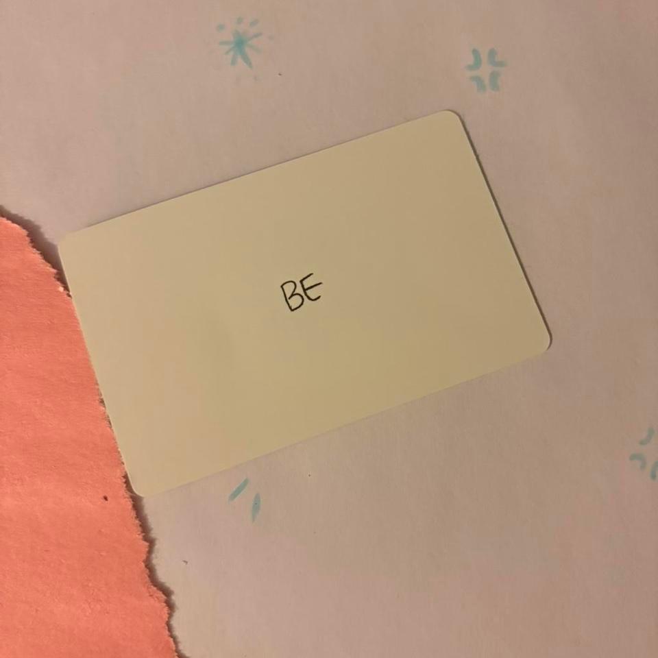 Jhope Couch Be Photocard Kpop 2
