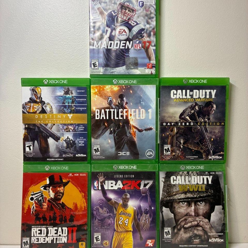 Lot Of 7 Xbox One