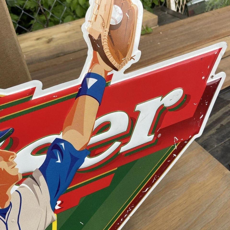 Vintage 1997 Budweiser Beer Sign 49e2 4