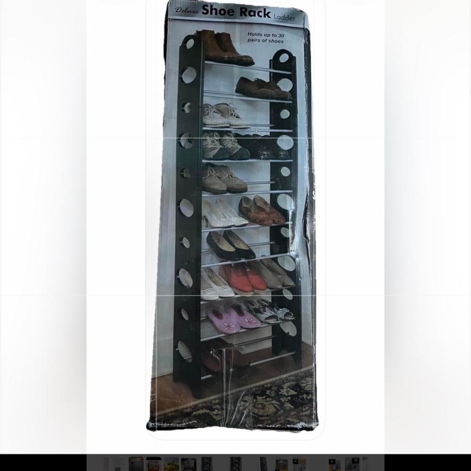 10 Tier Shoe Rack Ladder Fb59