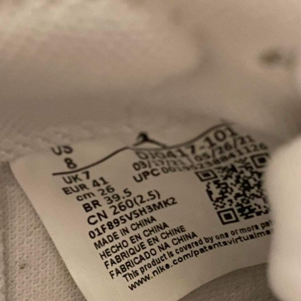 Jordan 1 Low White And 20bf 6
