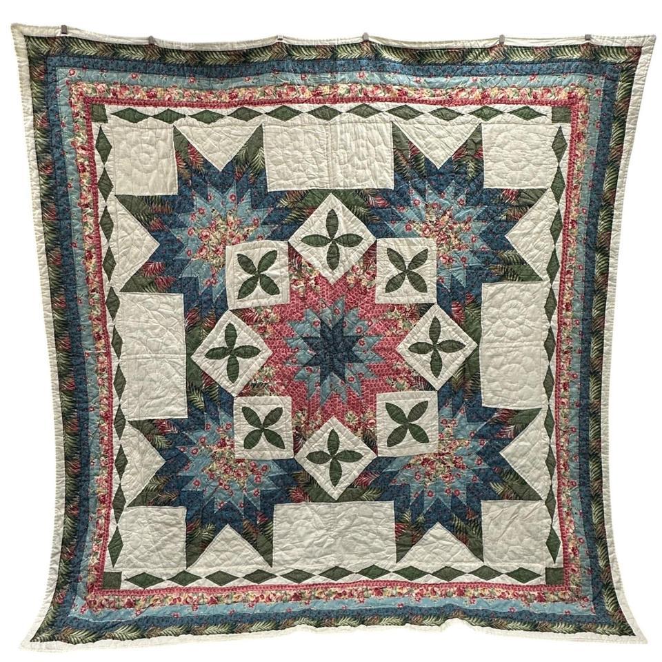 Vintage Handmade Star Pattern Mixed 35d7