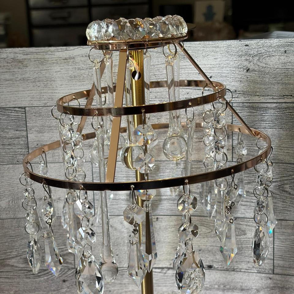 Crystal Drop Table Lamp In F9ea 5