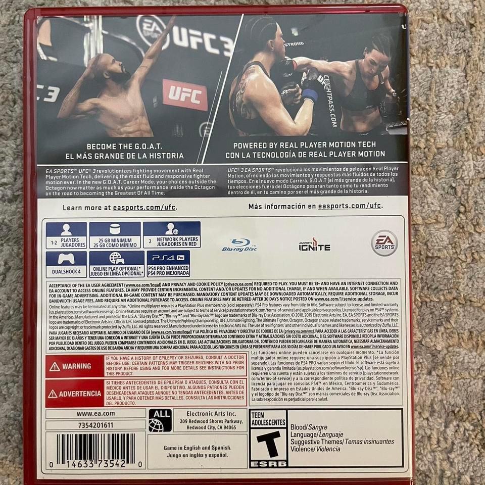 Ea Sports Ufc 3 Ps4 2