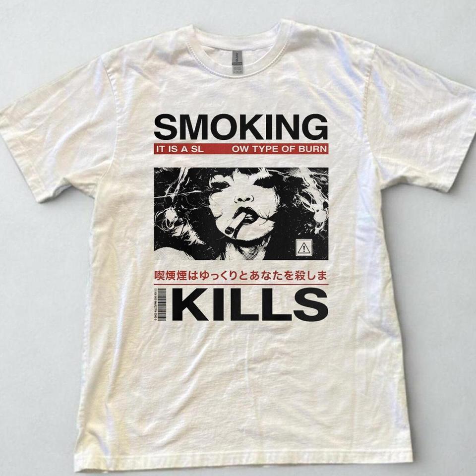 White Cotton Streetwear T Shirt With E1f1