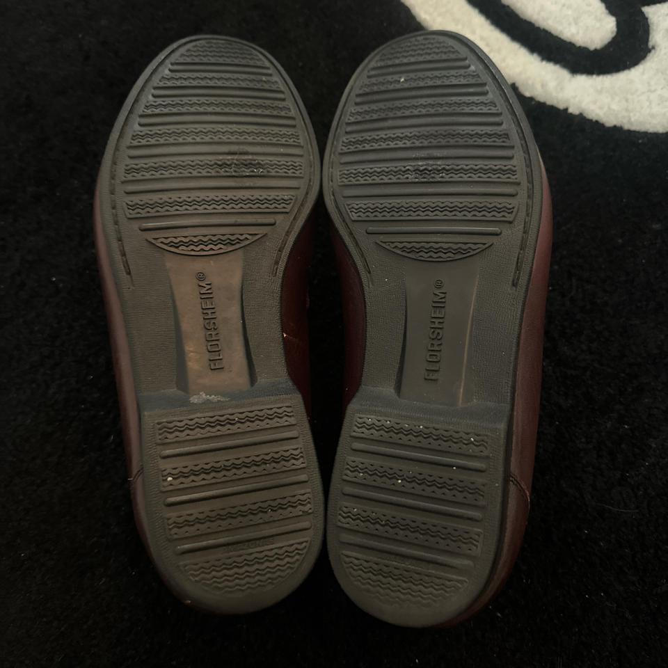 Brown Leather Tassel Loafers Size 17f9 4