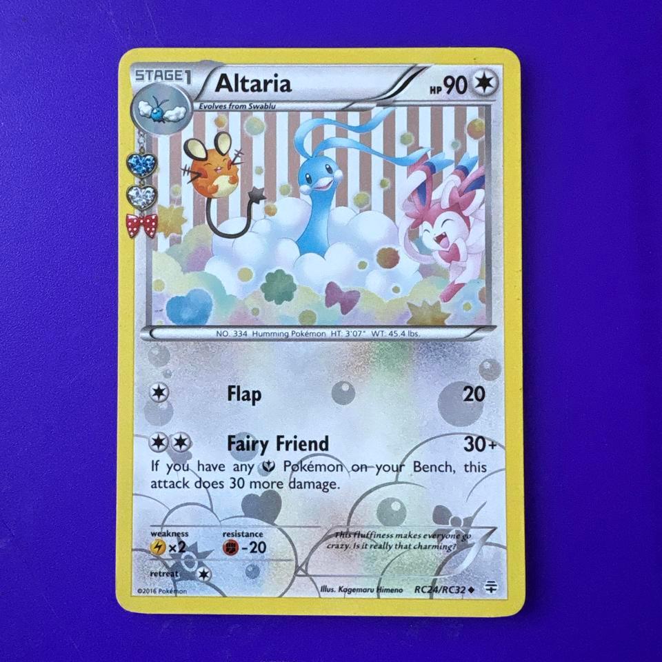 Altaria Rc24rc32 Pokemon Card Pokemon 01fa