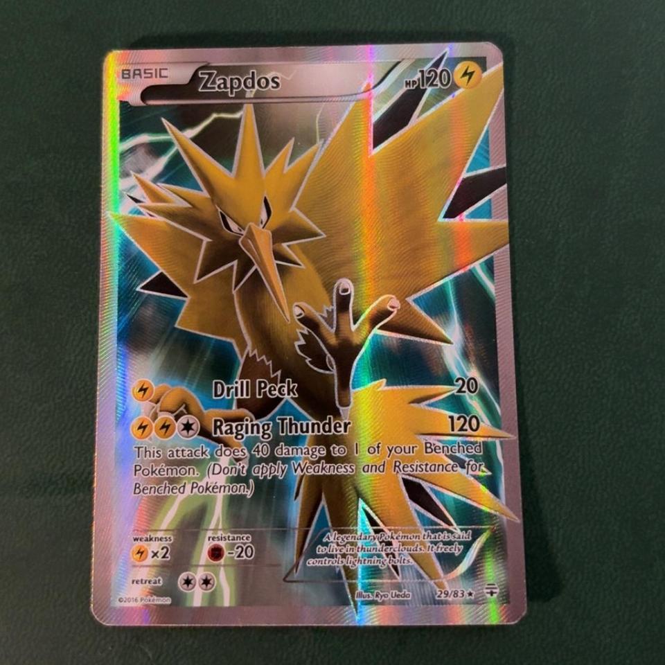 Zapdos 2983 Pokemon Card Hp 1b41