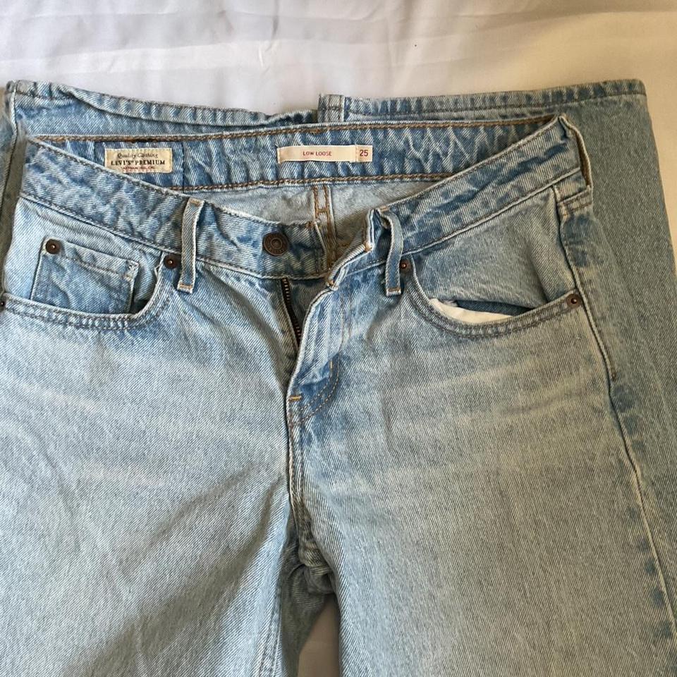 Levis Light Wash Straight Leg 476a 4