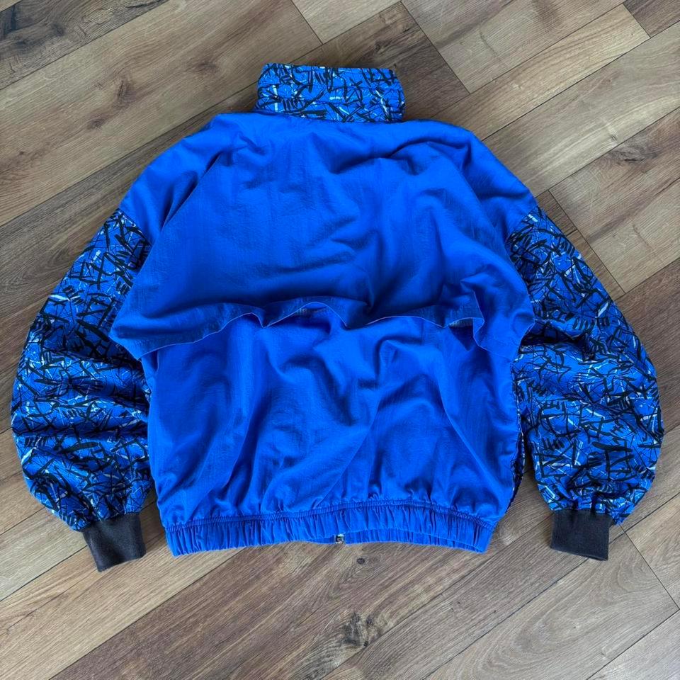 Vintage Biking Windbreaker Zip Up Cb34 4