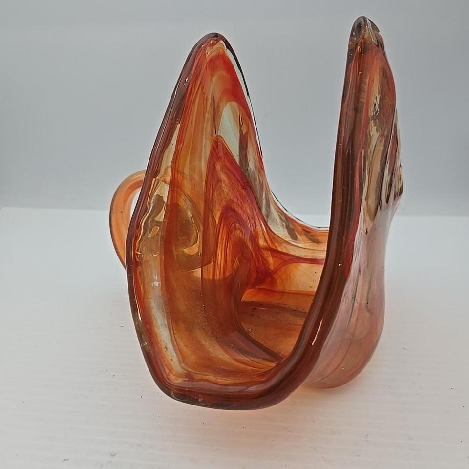 Vintage Hand Blown Art Glass 537d 3
