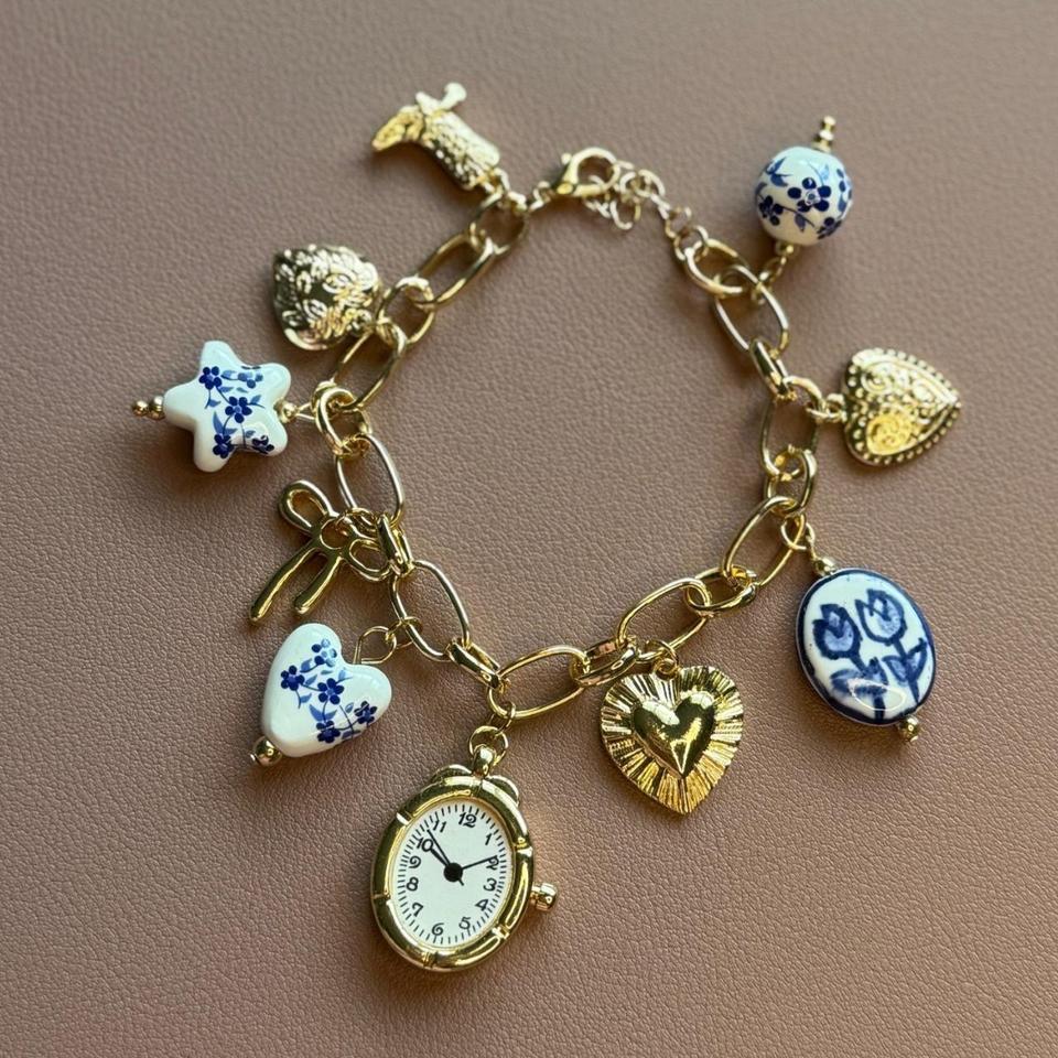 Y2k Vintage Western Charm Gold 431e