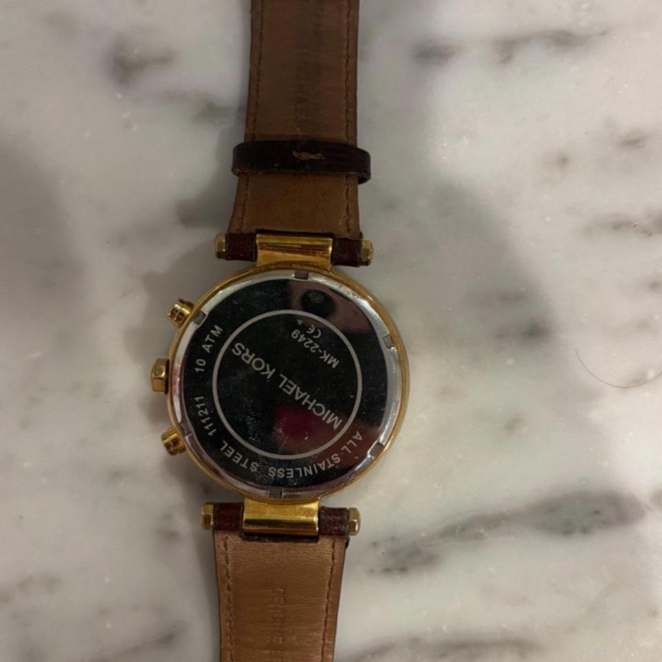 Michael Kors Gold Tone Watch With 7b87 3