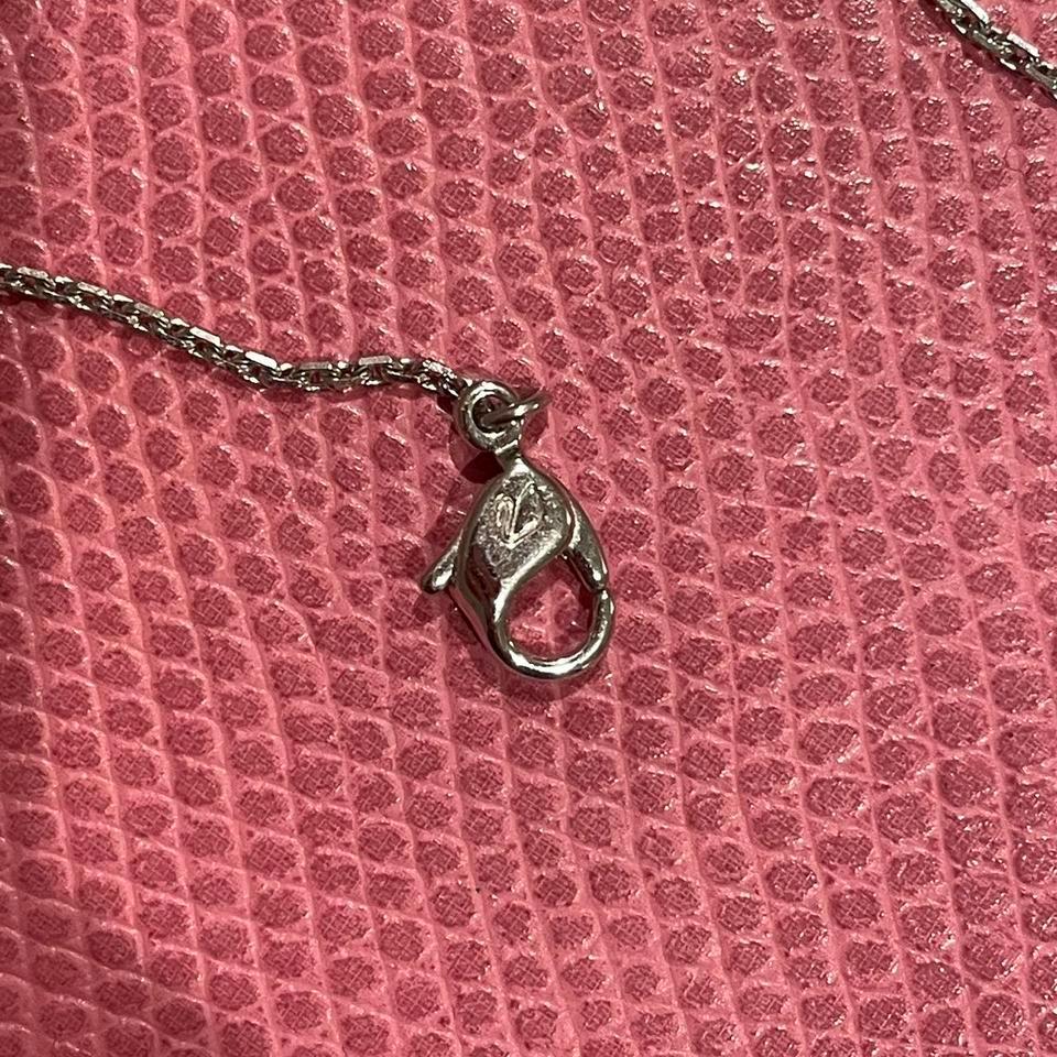 Swarovski Necklace With Pink Flower 4