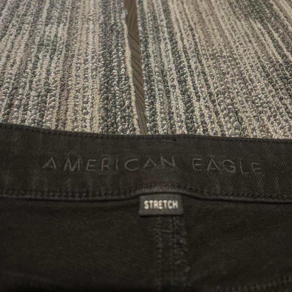 American Eagle Black Denim Shorts 78ce 2
