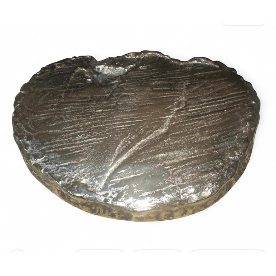 Z Gallerie Woodgrain Platter Plate 9d19