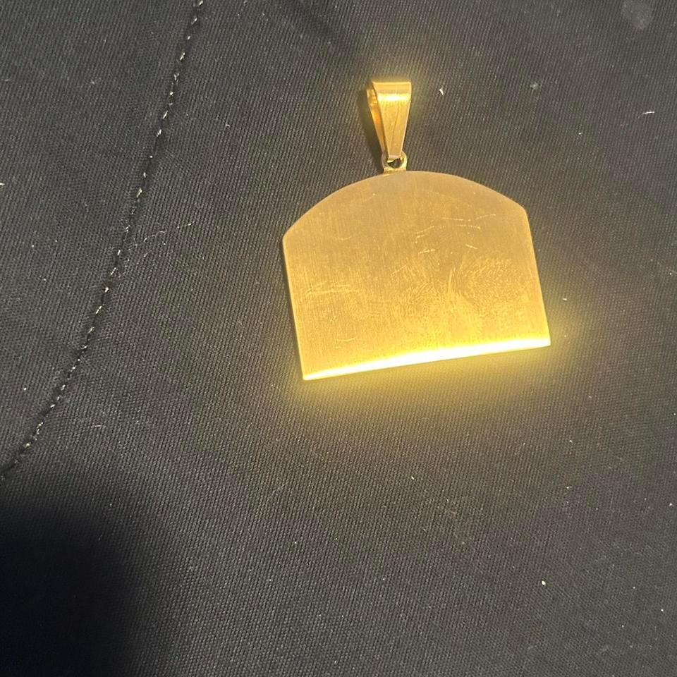 Gold Plated 24k Pendant Gold E003 2