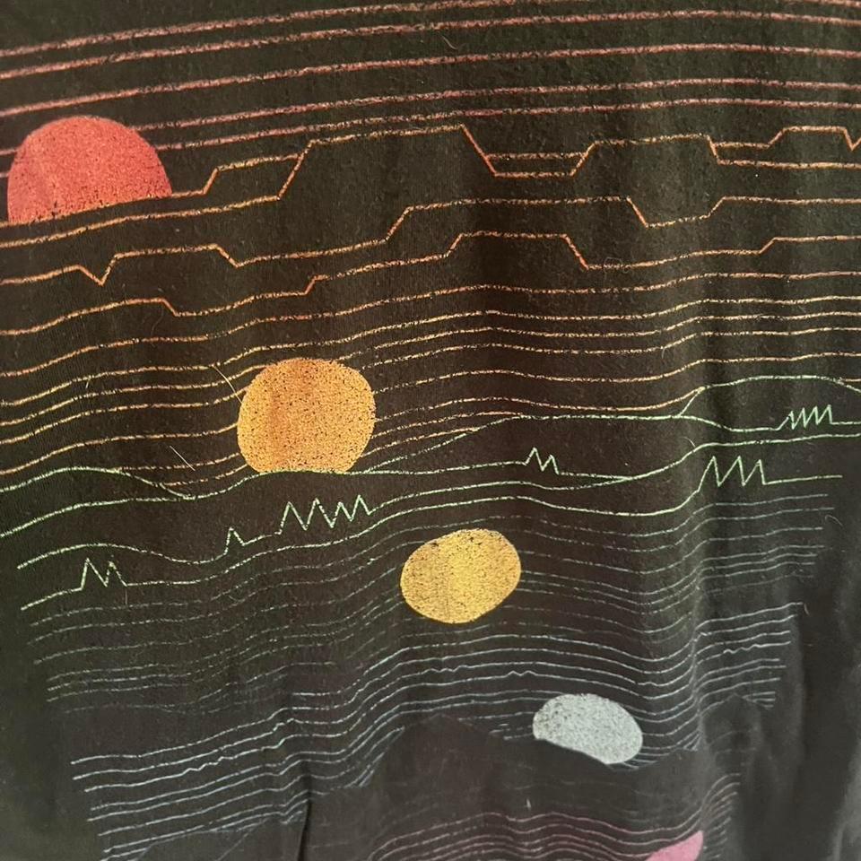 Black Graphic Tee With Abstract 0c9f 2