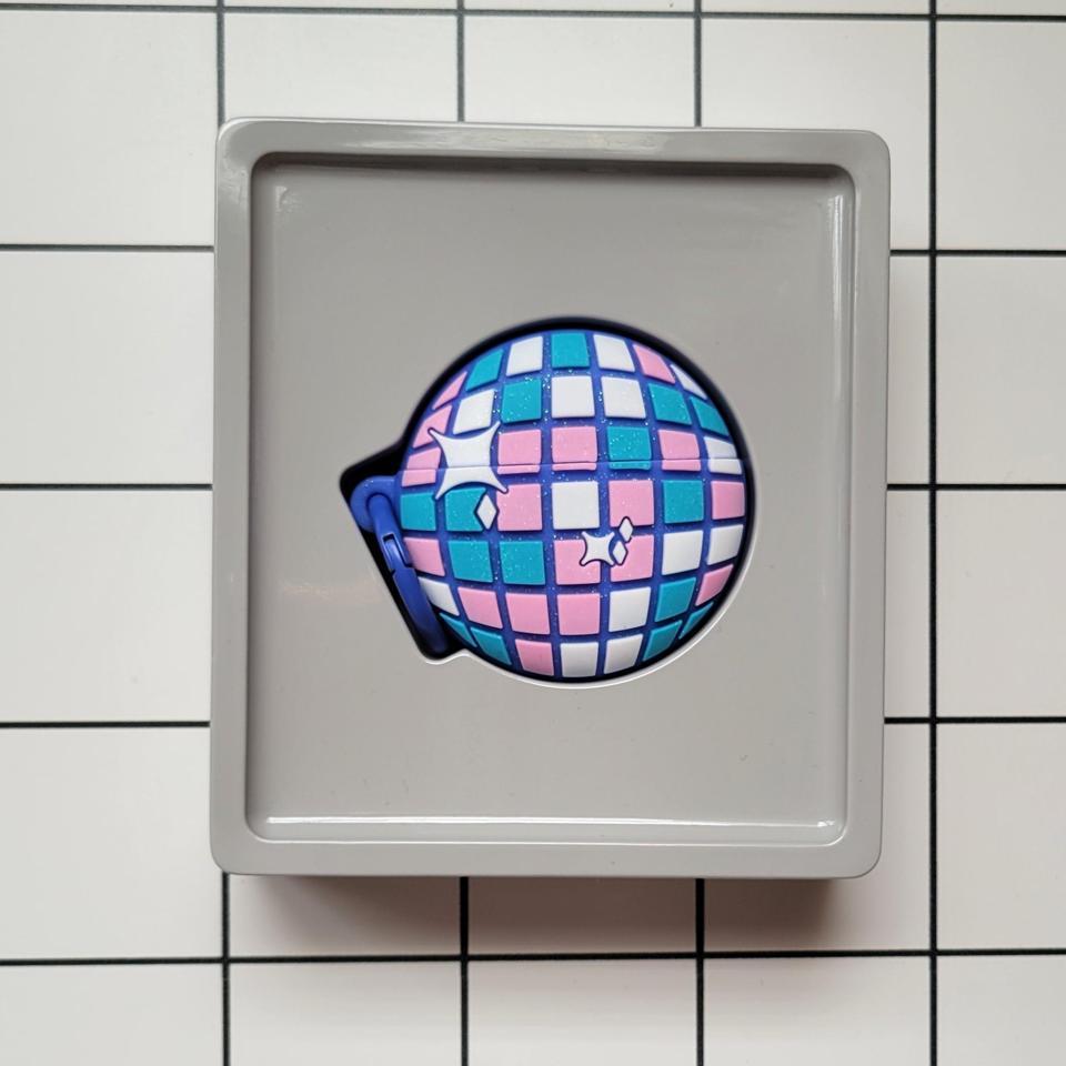 Disco Ball Airpods Case Carabiner 2