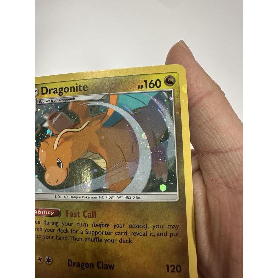 Dragonite Holo Bleed Error Cosmos Db1b 3