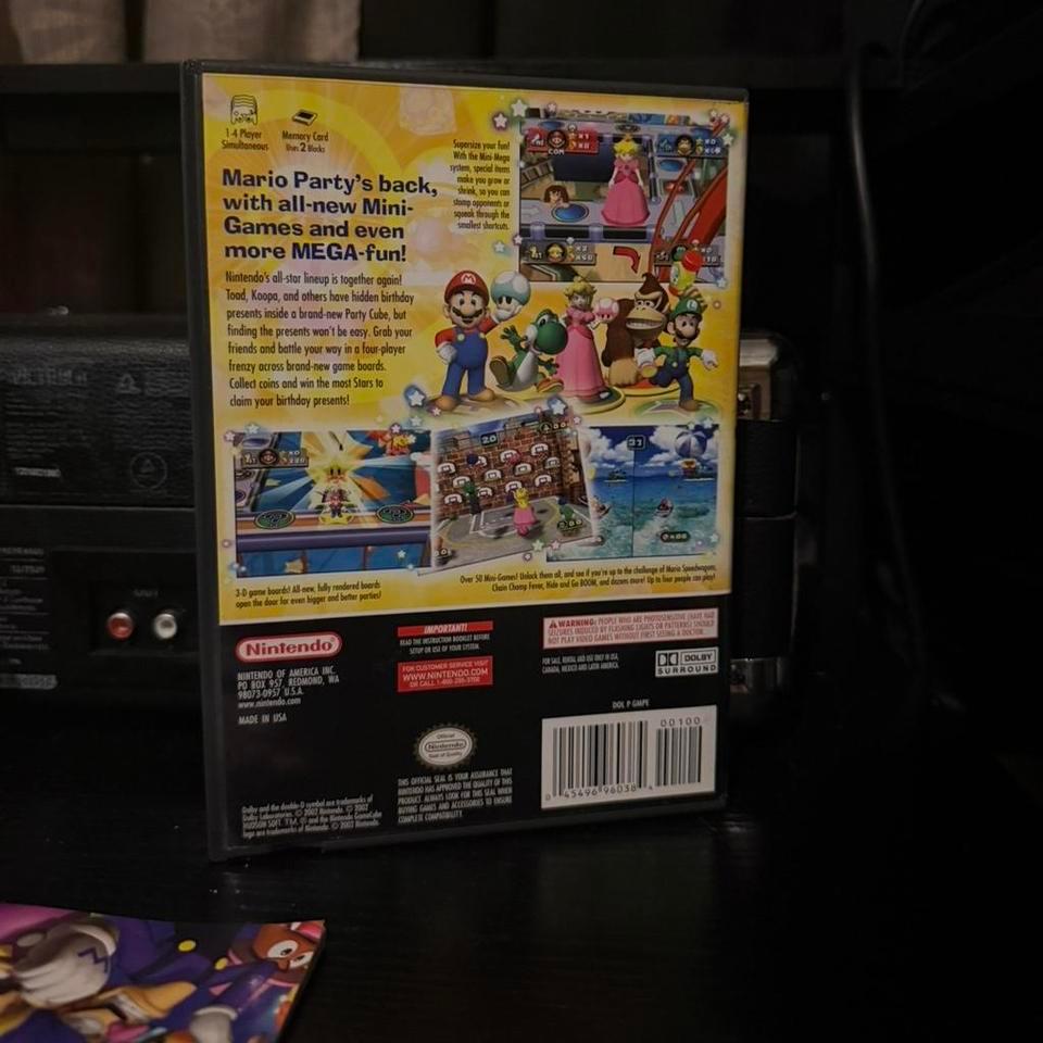 Mario Party 4 Game Disc 8f99 4
