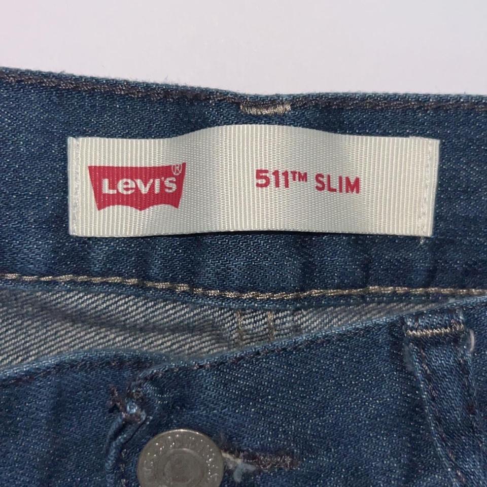 Levis 511 Slim Fit Navy B91a 3