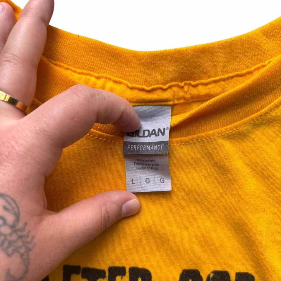 Funny Yellow Rooster Tee Size E969 4