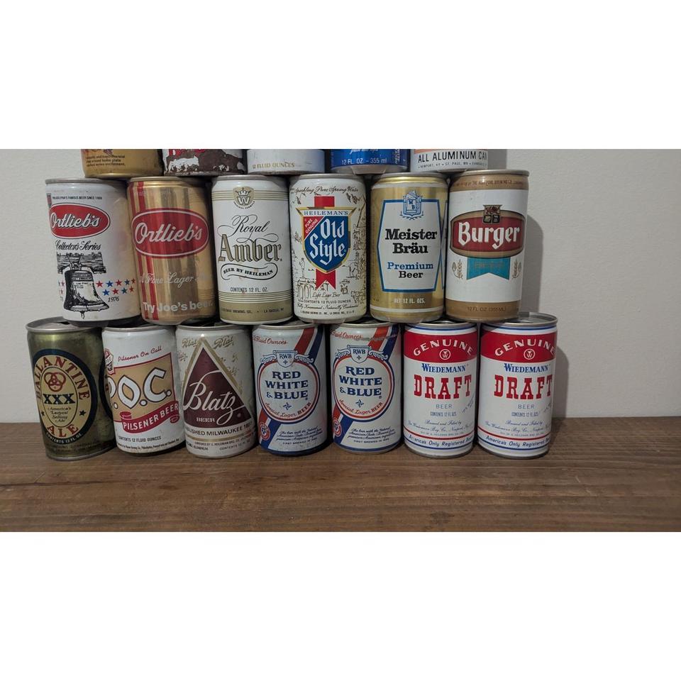 Vintage Beer Can Collection 28pc 2890 2