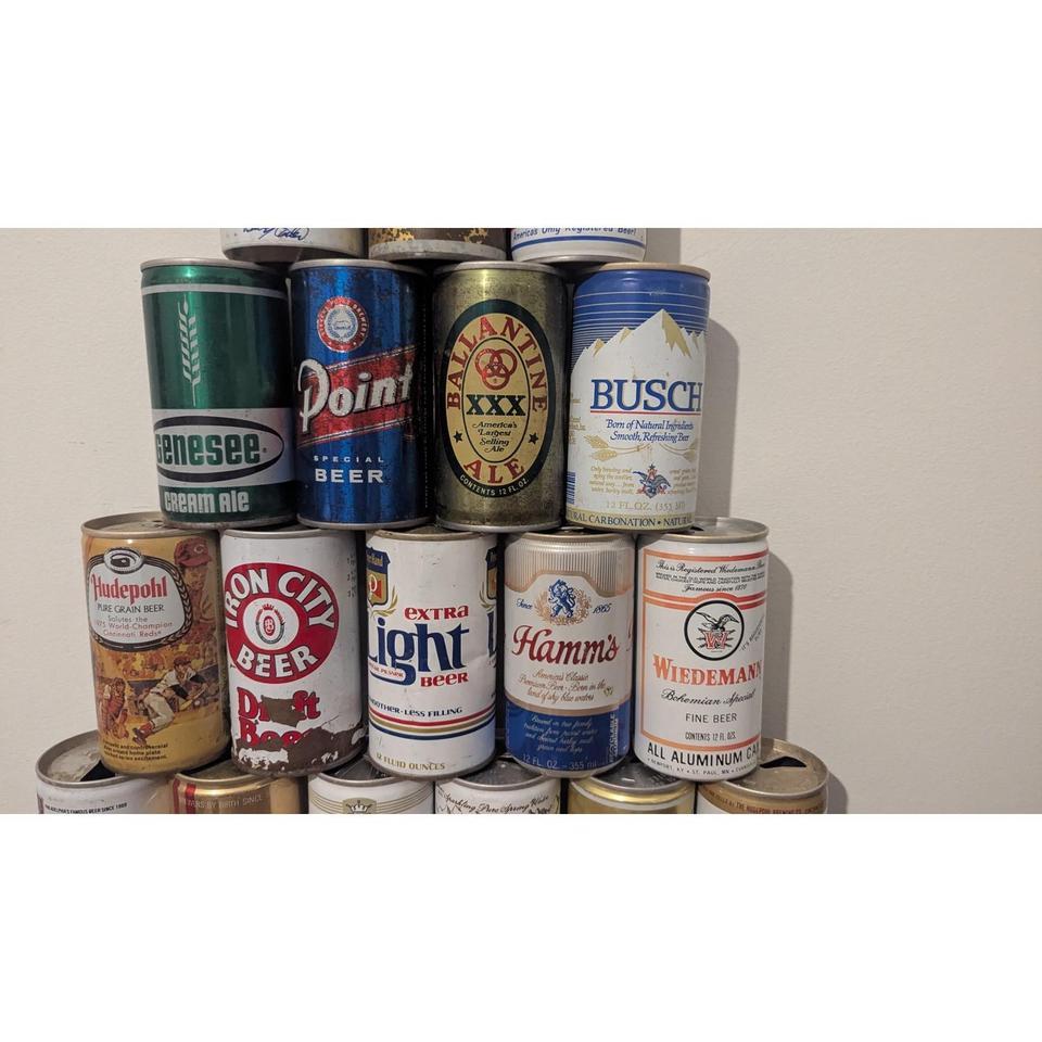 Vintage Beer Can Collection 28pc 2890 3