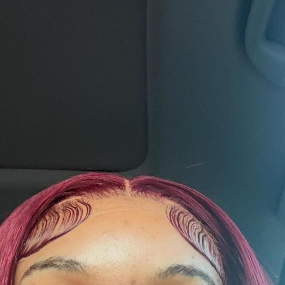 Redpink Lace Front Wig Glamour 1352